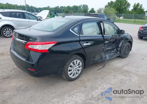2015 Nissan Sentra Sv z USA, uszkodzony, nr VIN 3N1AB7AP6FL657953